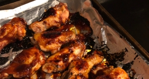 Ashley and Whitney's Honey BBQ Wings