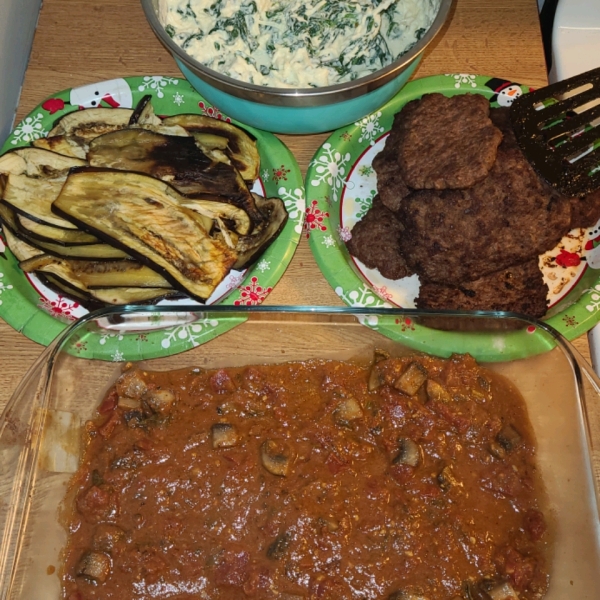 Roasted Eggplant Lasagna