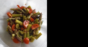 Warm Asparagus Salad with Tomatoes