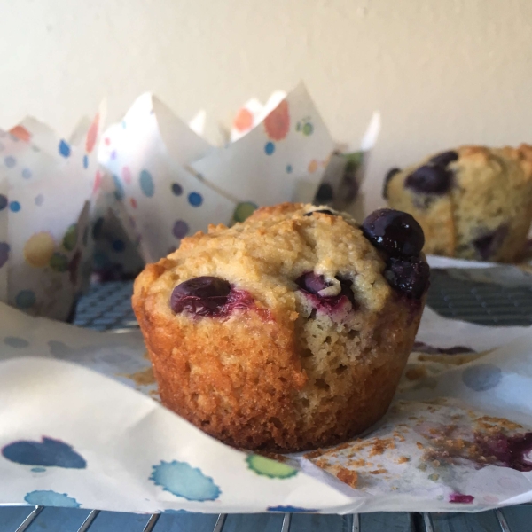 Blueberry Skyr Muffins