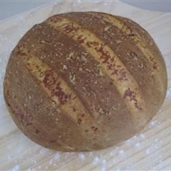Sun Dried Tomato and Asiago Cheese Bread