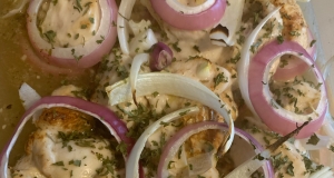 Baked Chicken and Onions