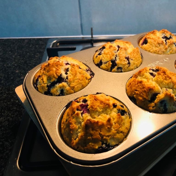 Easy Blueberry Muffins