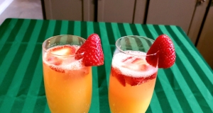 Strawberry-Pineapple Mimosas