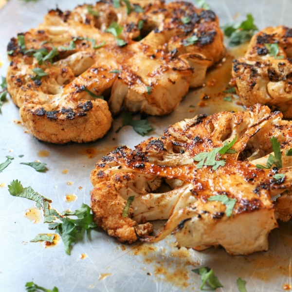 Grilled Cauliflower Steaks