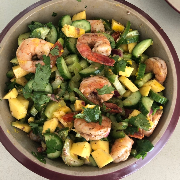 Topsail Island Shrimp Summer Salad