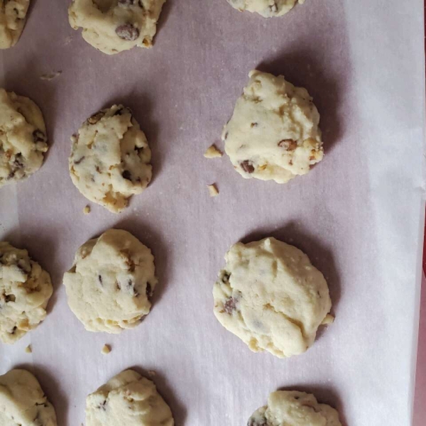 Chocolate Chip Shortbread Cookies