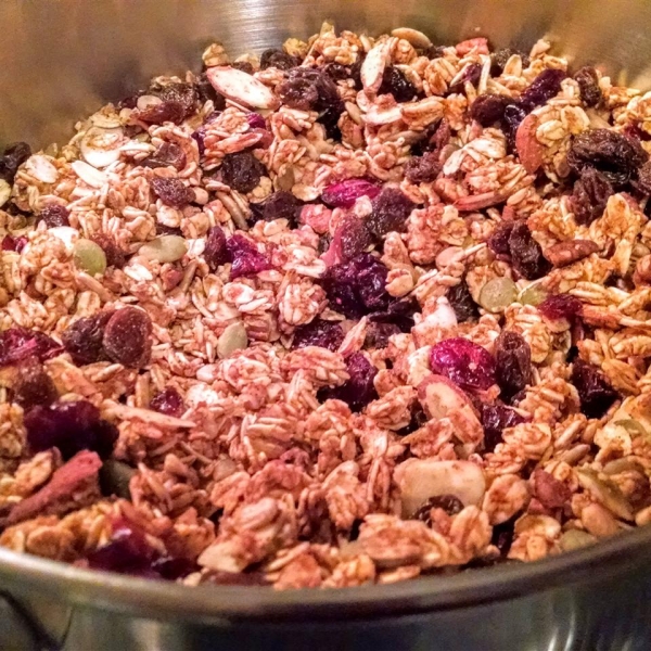 Crunchy Pumpkin Pie Granola