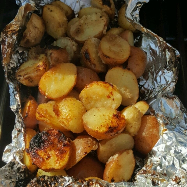 Balsamic Grilled Baby Potatoes