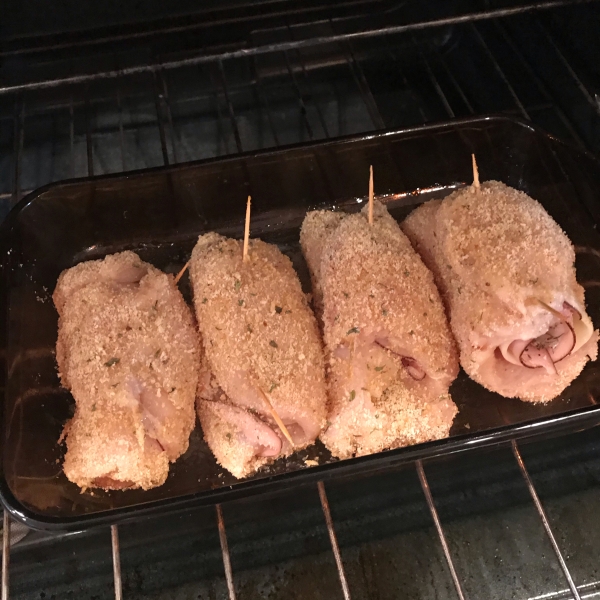 Cordon Bleu Chicken Rolls