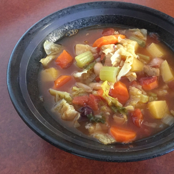 Gluten-Free Northern Italian Autumn Minestrone