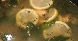 Copycat Lemon Chicken Orzo Soup