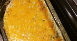 Poblano Chicken Enchilada Casserole