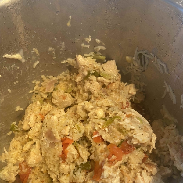 Instant Pot Green Chili Chicken and Rice