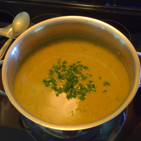 Curried Cauliflower-Potato Soup