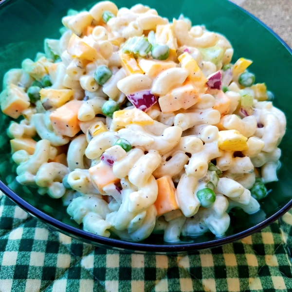 Cheddar and Macaroni Salad