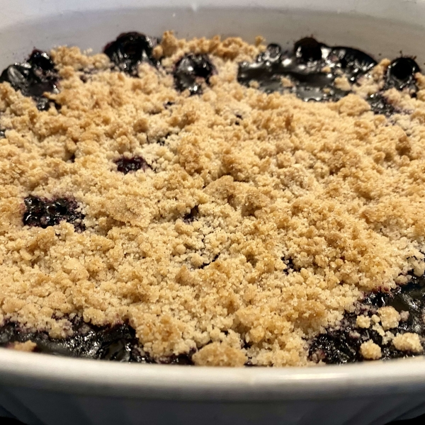 Blueberry Cinnamon Crisp