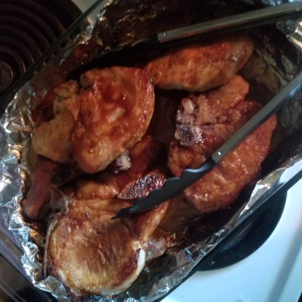 Marinated Baked Pork Chops