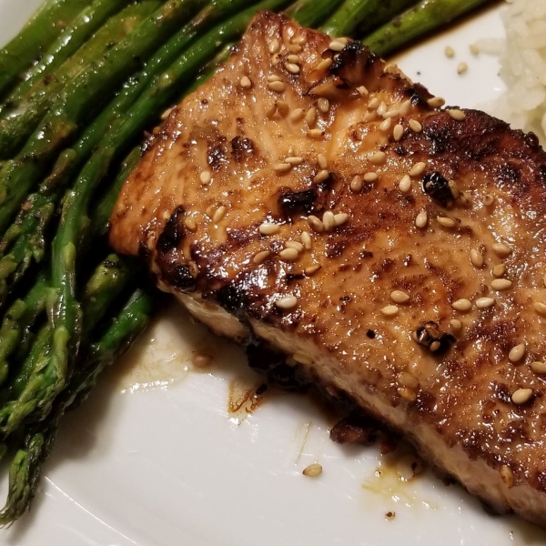 Sesame Grilled Salmon