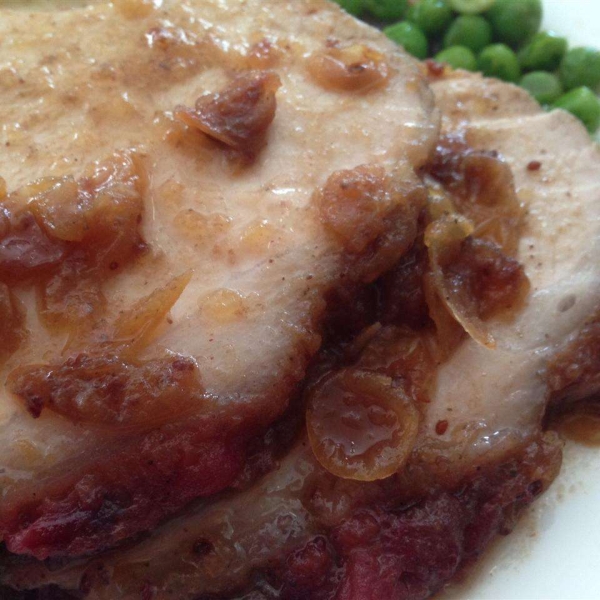 Slow Cooker Cranberry Pork Roast