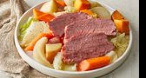 Slow Cooker Guinness Corned Beef and Veggies