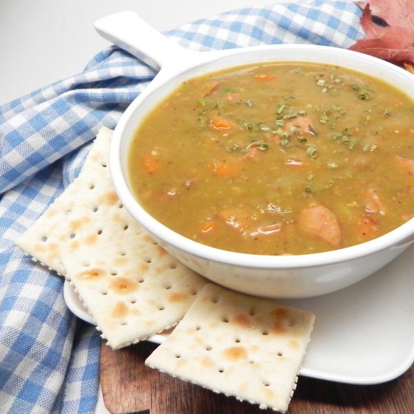 Split Pea and Sausage Soup