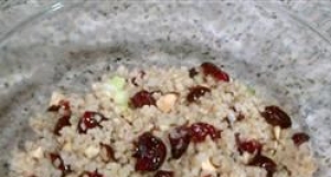 Bulgur Wheat with Dried Cranberries