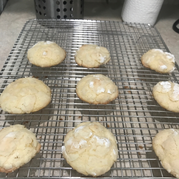 Lemon Crinkle Cookies