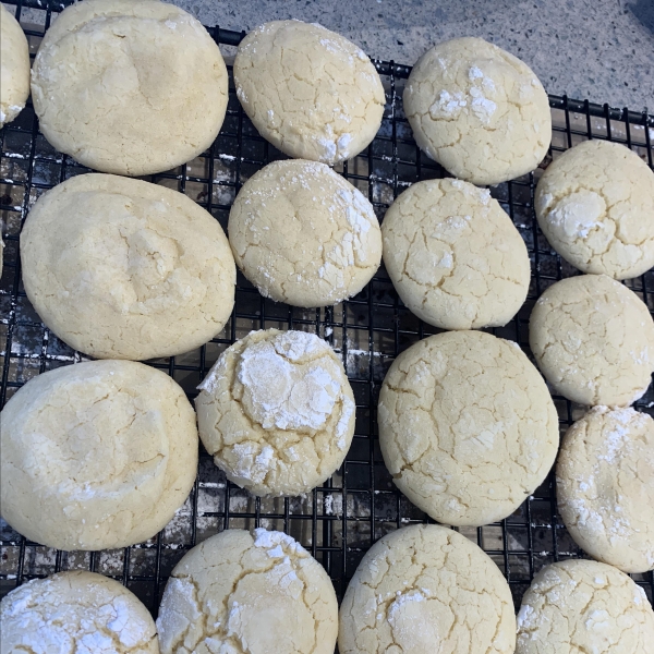 Lemon Crinkle Cookies