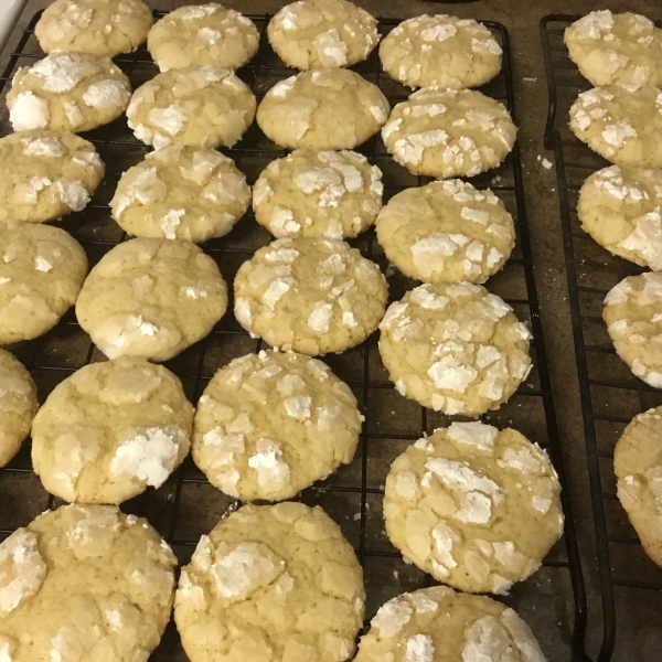 Lemon Crinkle Cookies