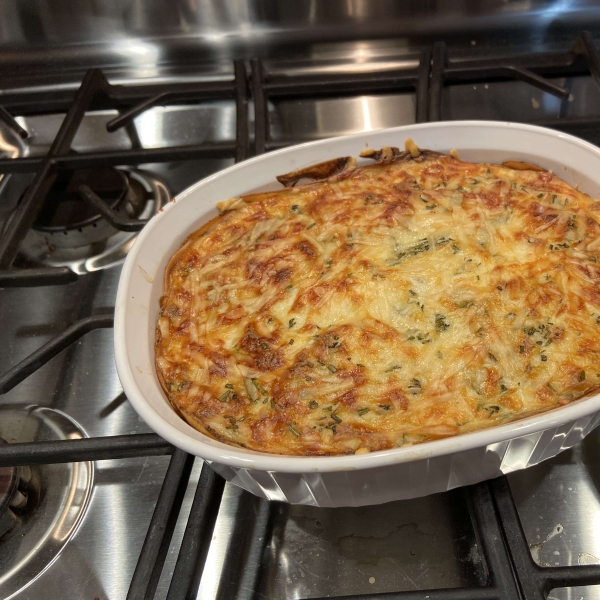 Fancy Crusted Rosemary Scalloped Potatoes