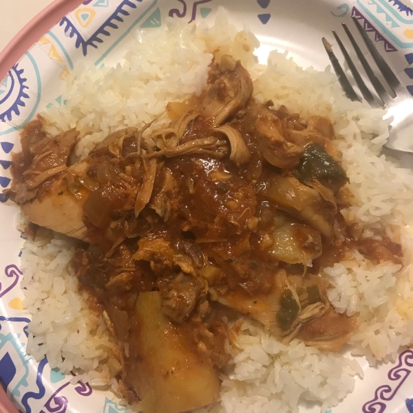 Jenny's Cuban-Style Slow-Cooker Chicken Fricassee