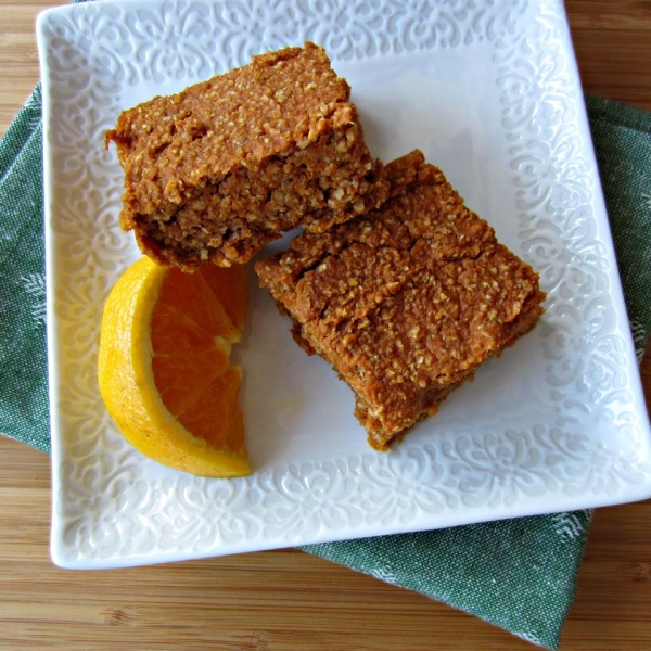 Pumpkin Oat Bars