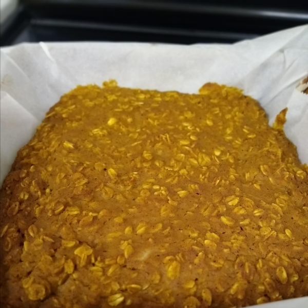 Pumpkin Oat Bars