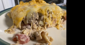 Cheeseburger Noodle Casserole