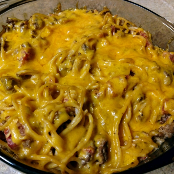 Cheeseburger Noodle Casserole