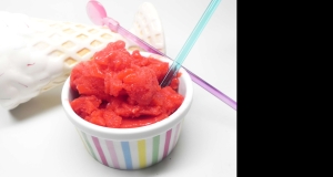 Healthy and Tasty Strawberry Sherbet