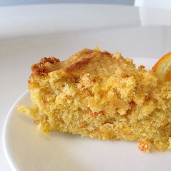 Orange Cake with Semolina and Almonds