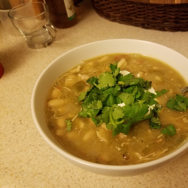 Popa's Simple White Chili