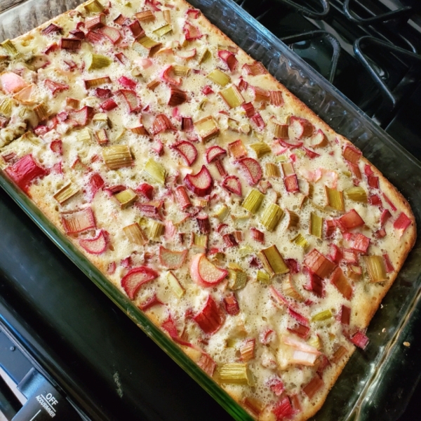 Rhubarb Dream Bars