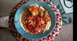 Simple Chicken Cacciatore