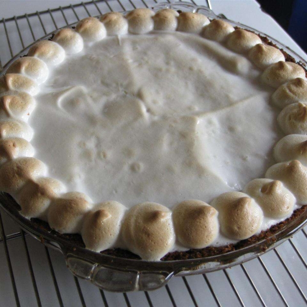 Sweet Potato Pie with Marshmallow Meringue Topping