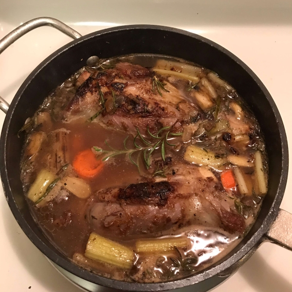 Stout-Braised Lamb Shanks