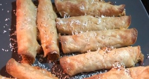Baked Chipotle Chicken Flautas