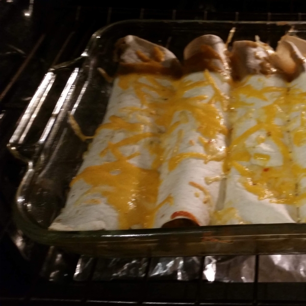 Baked Chipotle Chicken Flautas