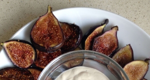 Sauteed Figs with Cashew Creme
