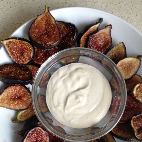 Sauteed Figs with Cashew Creme