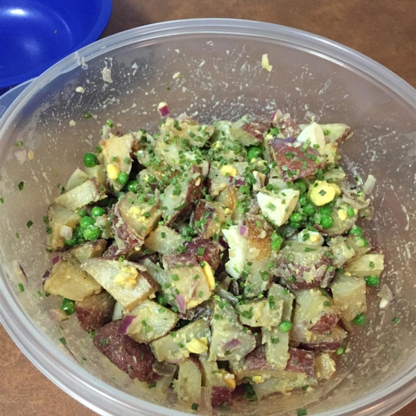 Roasted Potato Salad with Balsamic-Bacon Vinaigrette