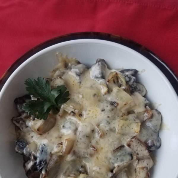 Easy Russian Mushroom Bake