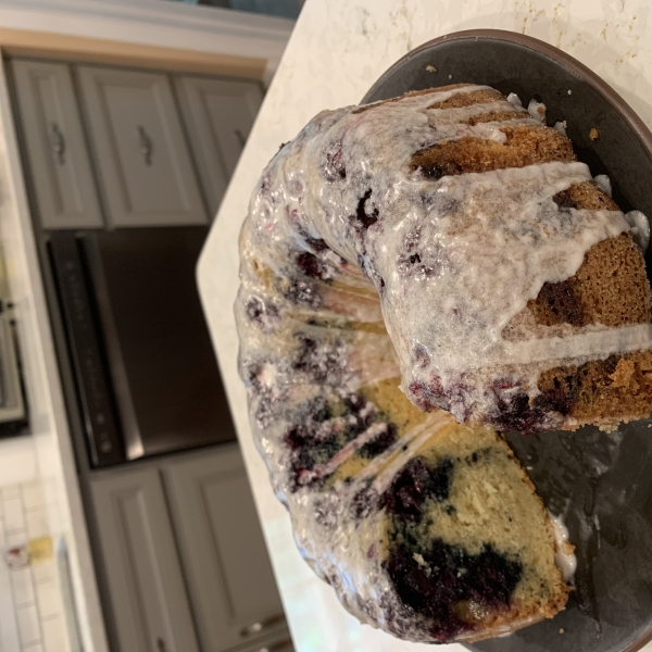 Blueberry Sour Cream Bundt® Cake